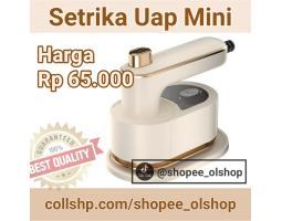 Setrika Uap Mini Portable Handheld Steamer Wajah Pakaian  Seterika Lipat - Jakarta Selatan