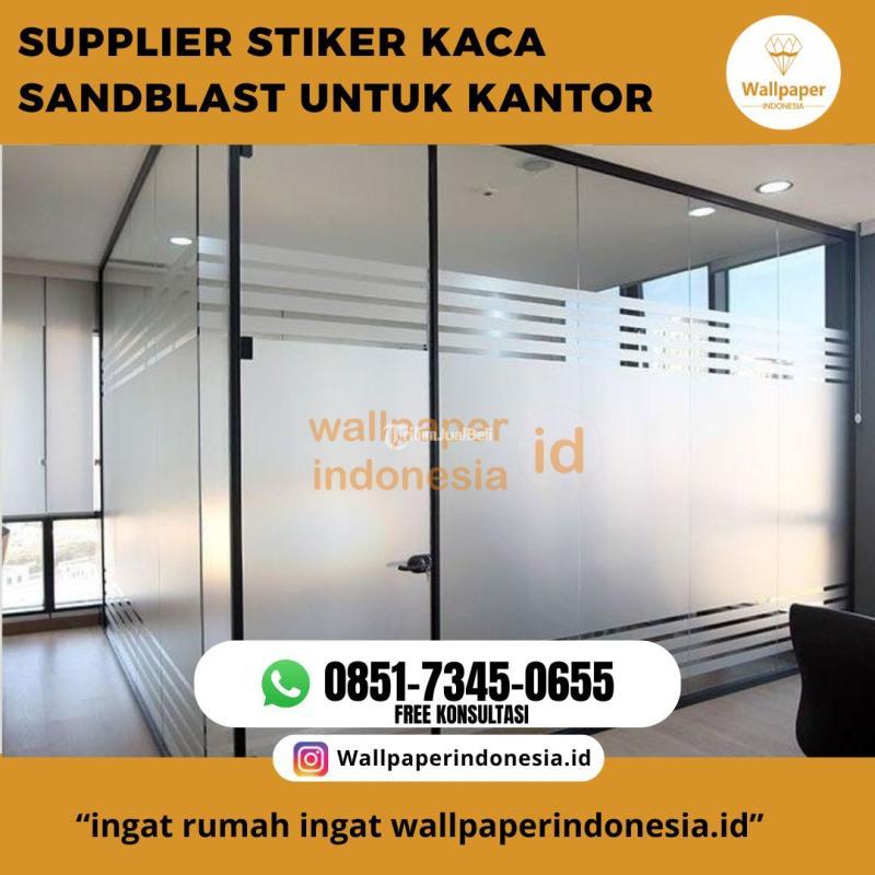 Supplier Stiker Kaca Sandblast Untuk Kantor - Malang Kota