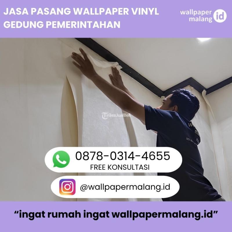 Jasa Pasang Wallpaper Vinyl Gedung Pemerintahan - Malang Kota