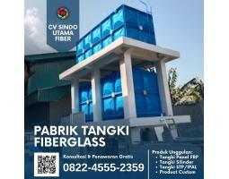 Tangki Fiberglass Panel Kotak - Sukabumi