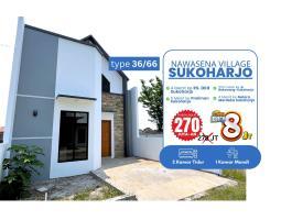  Dijual Rumah di Cluster Nawasena Village Tipe 36 2KT 1KM SHM - Sukoharjo 