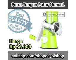 Parutan Putar Buah Sayur Manual Cheese Grater Pemarut Tangan Multifungsi - Jakarta Barat