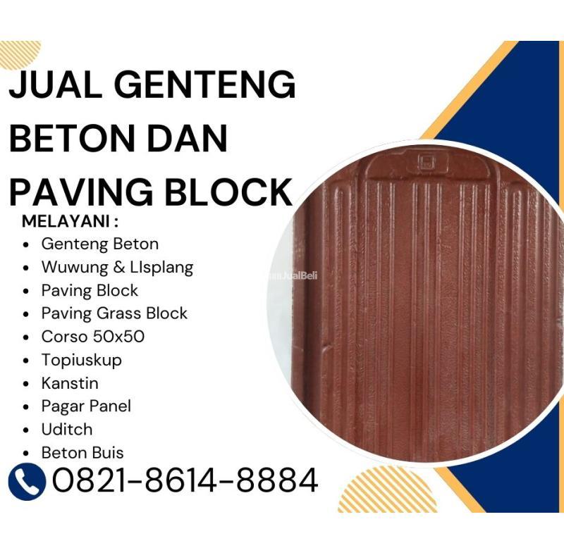 Genteng Beton dengan Warna Menarik - Malang 