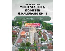 Dijual Tanah Kavling 150 Meter Jl. Kaliurang Km 13 Spbu UII - Sleman