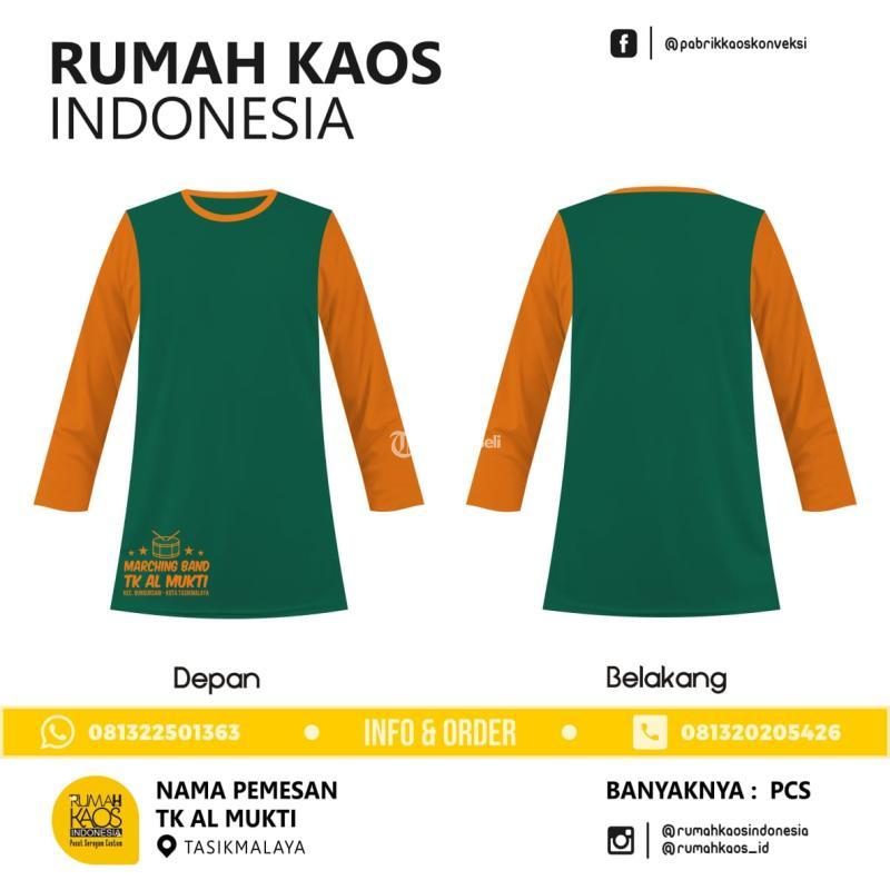 Seragam Custom Air Upas Kaos Tunik Sablon - Ketapang