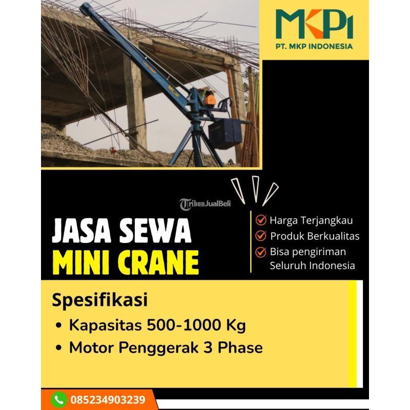 Sewa Mini Crane 500-1000 Kg Murah dan Tepercaya - Bangkalan
