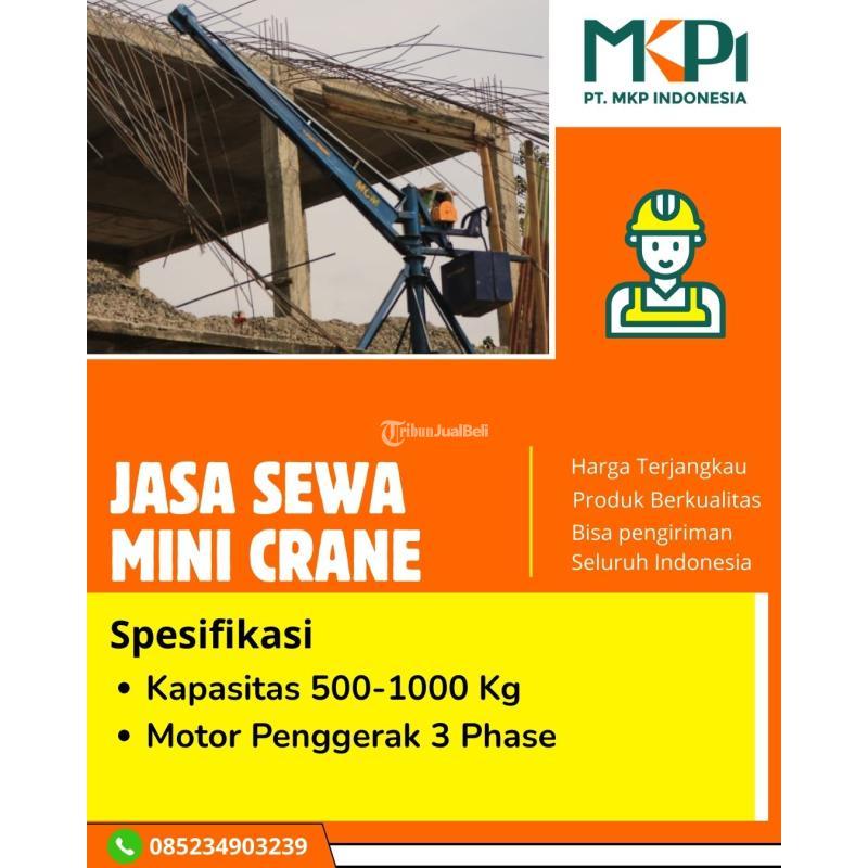 Sewa Mini Crane 500-1000 Kg Murah dan Tepercaya - Blitar