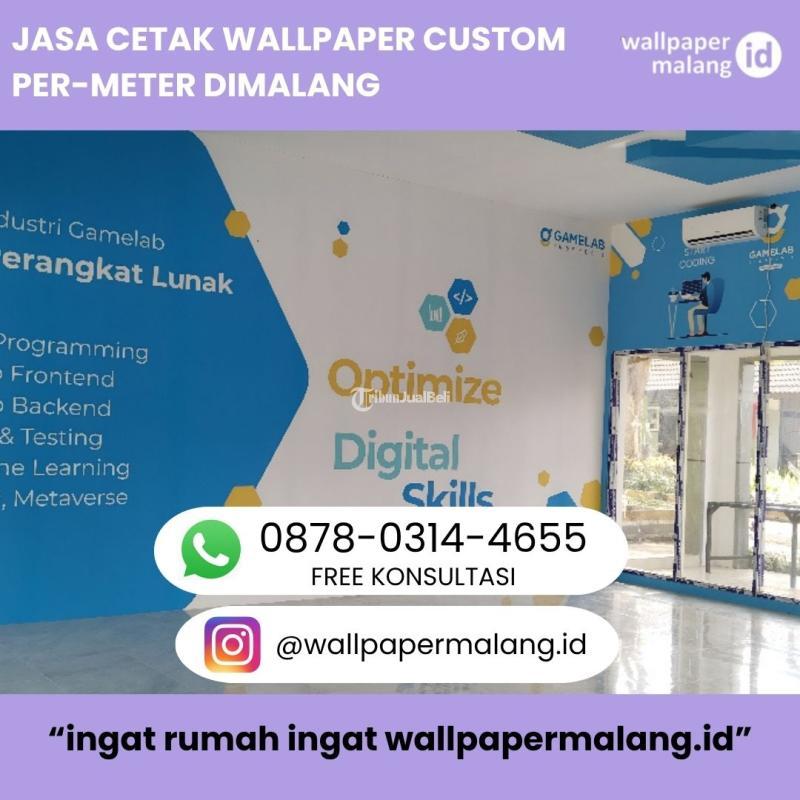 Jasa Cetak Wallpaper Custom Per Meter - Malang Kota
