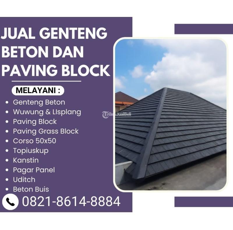 Atap Rumah Ideal Genteng Beton Cor Kokoh Agar Atap Selalu Aman - Malang 