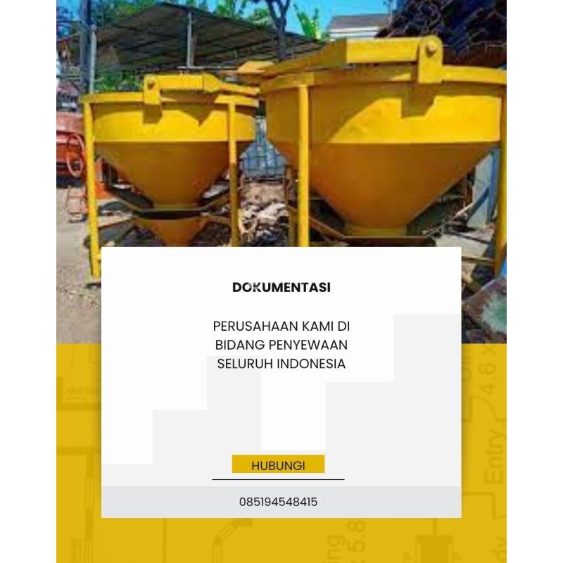 Sewa Bucket Cor Terpercaya - Bangka Selatan