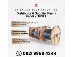 Pusat Supplier Kabel Listrik Voksel Lengkap Murah Salasa Daya Utamaindo - Batam 