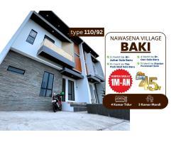 Dijual Rumah Siap Hunisiap Bangun 15 Menit Ke Stasiun Purwosari Solo - Surakarta