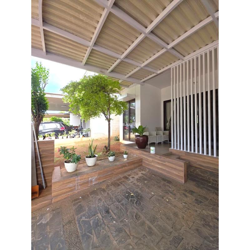 Dijual Rumah Hadap Taman Cluster Asia Tropis Harapan Indah - Bekasi