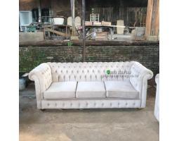 Produsen Kursi Sofa Minimalis 3 Dudukan, Sofa Jati Modern, Sofa Ruang Tamu Furniture - Jepara