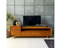 Produsen Bufet Tv Jati, Meja Tv Jati, Meja Tv Modern, Meja Tv Minimalis Retro - Jepara
