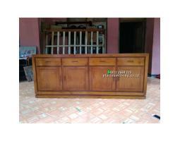 Produsen Bufet Laci Kayu Jati, Lemari Laci Minimalis Meja Tv Jati - Jepara