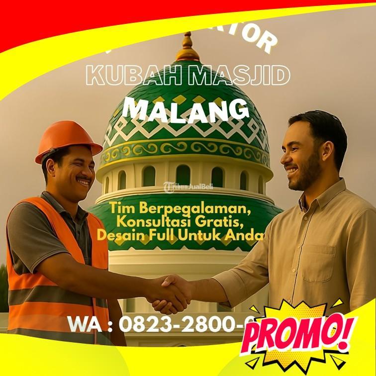 Kontraktor Kubah Masjid Enamel Barokah Beton Indonesia - Malang