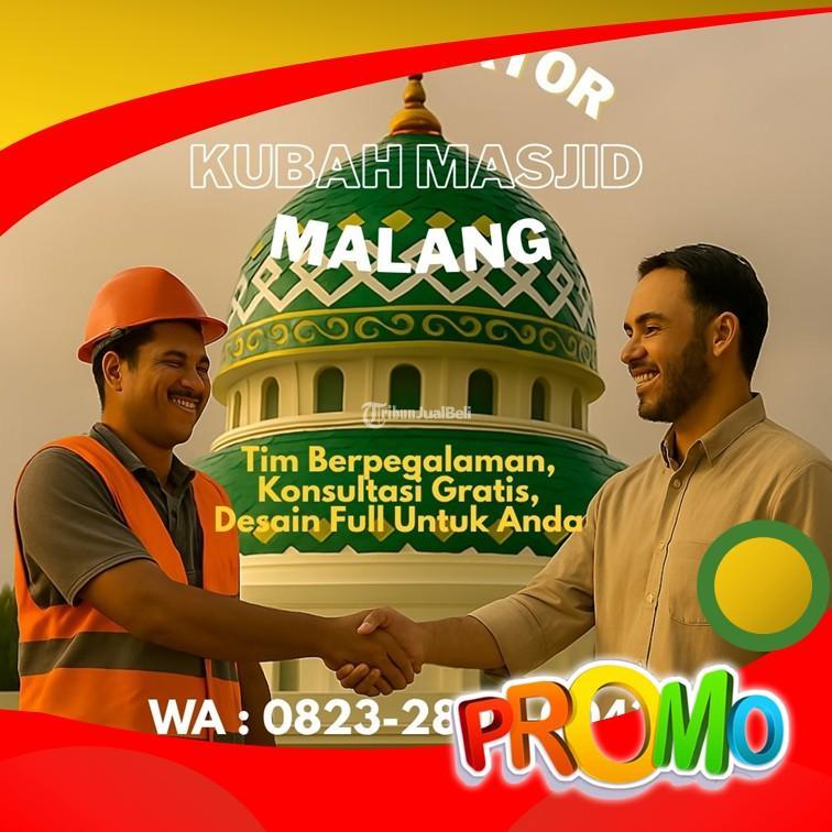 Kontraktor Kubah Masjid Enamel Barokah Beton Indonesia - Malang