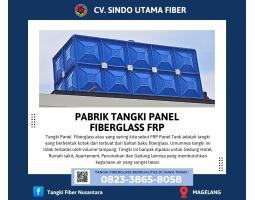 Tangki Panel Fiberglass Anti Korasi Tahan Panas Stock Banyak - Magelang