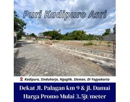 Dijual Tanah Unggulan 3.5 Juta Permeter Dekat Jl. Palagan km 9 - Sleman 