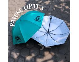 Payung Lipat Tiga Souvenir Umrah Sablon - Garut