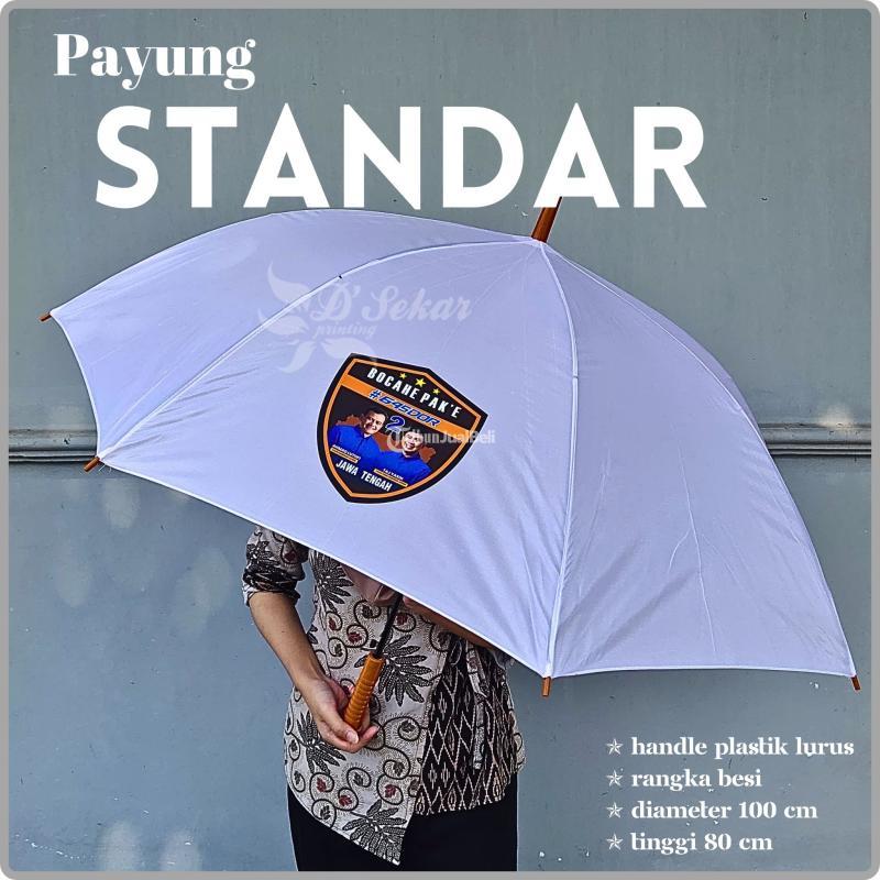 Payung Cetak Fullcolor Nama Usaha - Garut