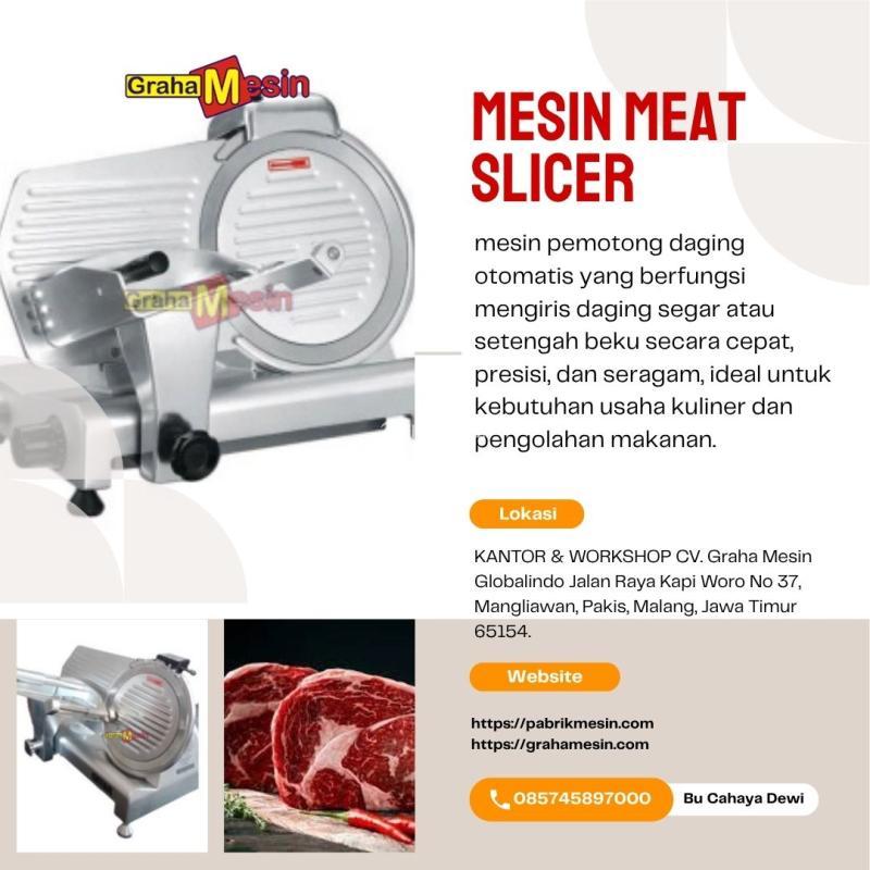 Mesin Meat Slicer Graha Mesin - Malang