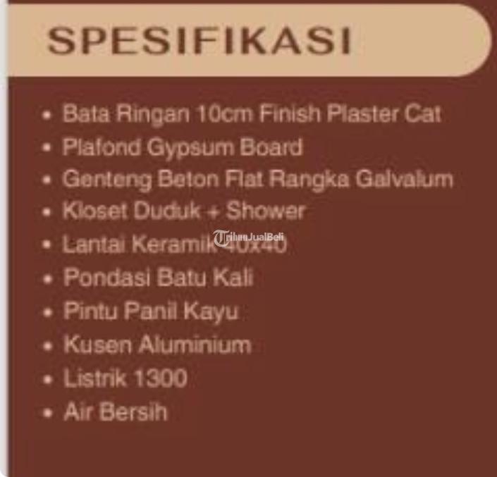 Dijual Rumah Subsidi 2KT 1KM SHM Murah Dekat Sukun - Malang
