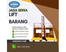Jasa Sewa Lift Barang Proyek  Aman, Efisien, dan Siap Pakai - Banjarnegara 