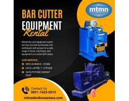 Sewa Mesin Bar Cutter  Alat Pemotong Besi Kuat Tahan Lama - Cilacap 