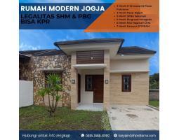 Dijual Rumah Modern Kavling Siap Bangun dalam Cluster SHM di Banguntapan Dekat Jogja TV - Bantul