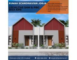 Dijual Rumah Gaya Eropa Kavling Siap Bangun dekat Kampus UNY Semanu KPR SHM - Gunungkidul 