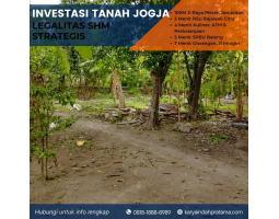 Dijual Tanah Kavling Dua Muka Strategis di Bintaran Jambidan Banguntapan SHM - Bantul