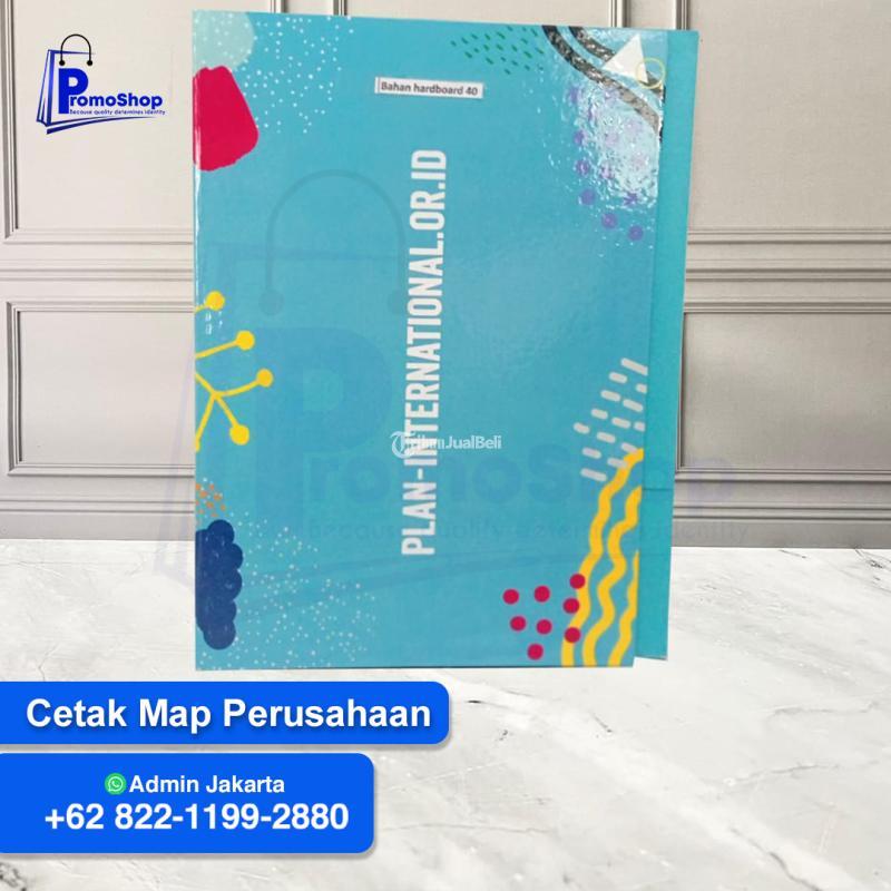 Jasa Cetak Map Folder Buat Map Perusahaan, Harga Terjangkau - Jakarta Timur
