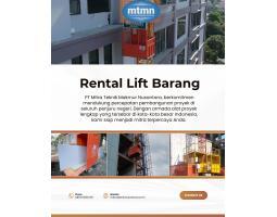 Sewa Lift Barang, PT. Mitra Teknik Makmur Nusantara - Bogor  