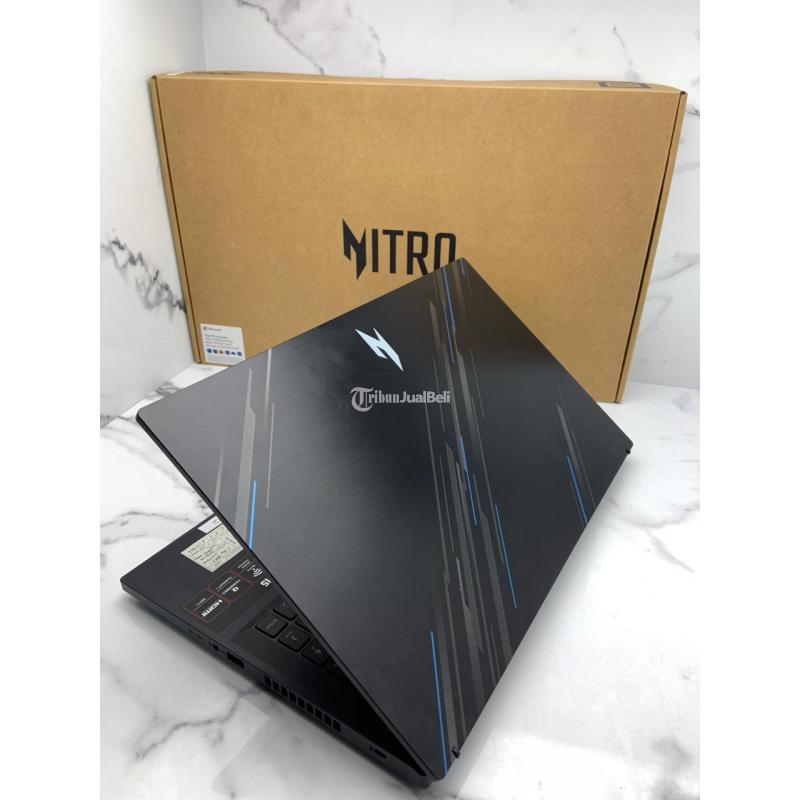 Dijual Laptop Second, Acer Nitro Anv15-51, Intel Core I5-13420h, Nvidia Geforce Rtx 2050 Intel Uhd Graphics, Ram 16gb, Ssd 512gb - Malang