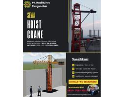 Sewa Hoist Crane 1 Ton - 4 Ton Murah  - Depok 