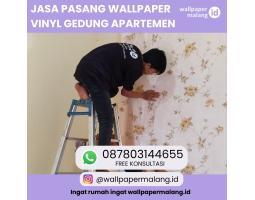 Jasa Pasang Wallpaper Vinyl Gedung Apartemen - Malang Kota