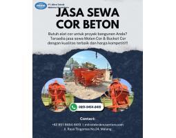 Sewa Cor Beton  Molen Cor  Bucket Cor untuk Proyek Bangunan Harga Terjangkau - Serang