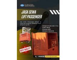 Sewa Lift Barang  Lift Passenger Proyek  Kapasitas 14 Ton  Berkualitas  A - Cilegon