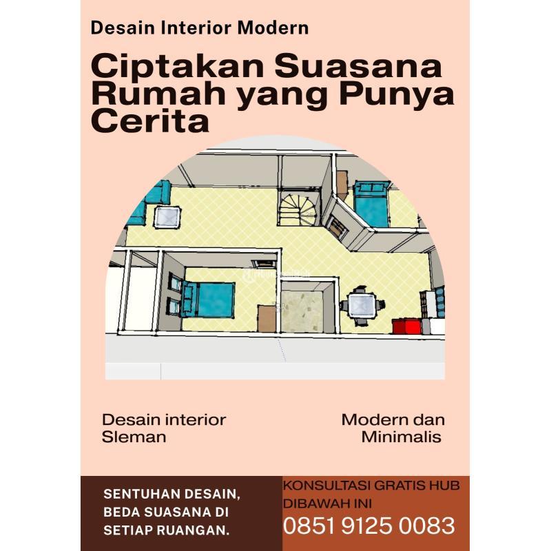 Desain Interior Scandinavian Modern Daerah Sleman - Bantul