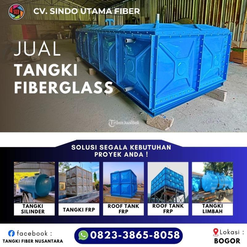 Roof Tank Panel Fiberglass FRP 2000 -50000 L Harga Murah - Bogor