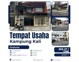 Disewakan Tempat Usaha Strategis DI Pandjaitan Kampung Kali - Semarang