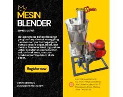 Mesin Blender Bumbu Dapur Graha Mesin - Malang