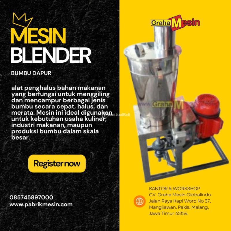 Mesin Blender Bumbu Dapur Graha Mesin - Malang
