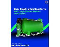 Tangki Silinder FRP  Desain Kuat Anti Bocor dan Tahan Lama - Boyolali