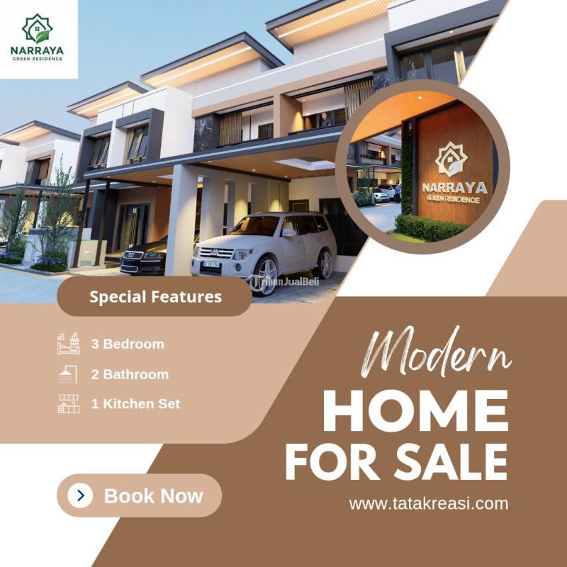 Dijual Rumah Premium Tipe 85 SHM 3KT 2KM Strategis Tanpa Bunga - Ponorogo