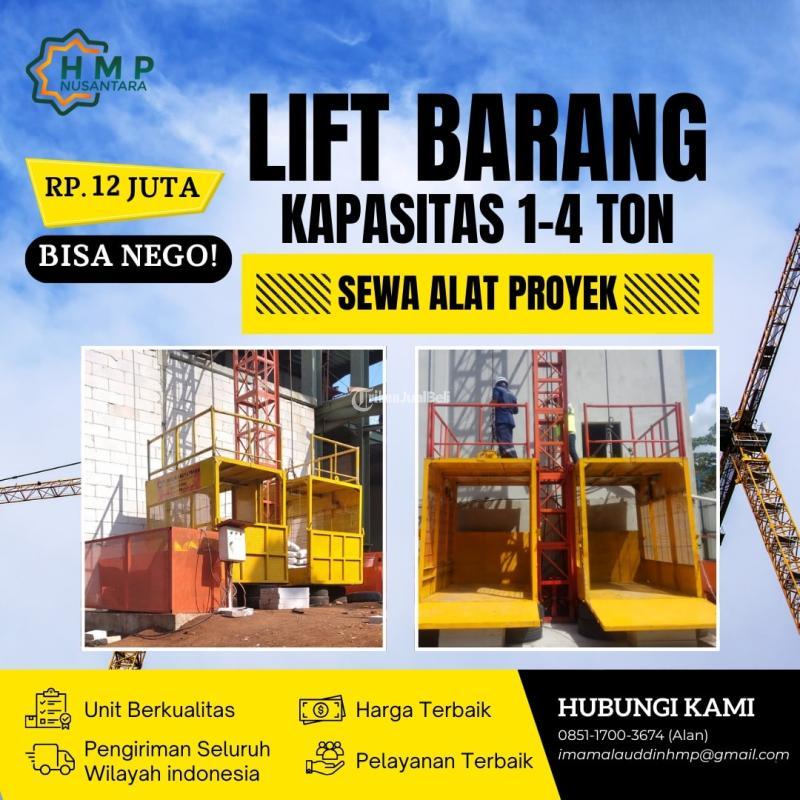 Sewa Lift Barang Lift Material - Kota Binjai