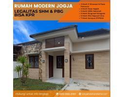Dijual Rumah Hunian Modern Dlm Cluster di Banguntapan Bantul Dekat Stipram Kotagede SHM - Bantul