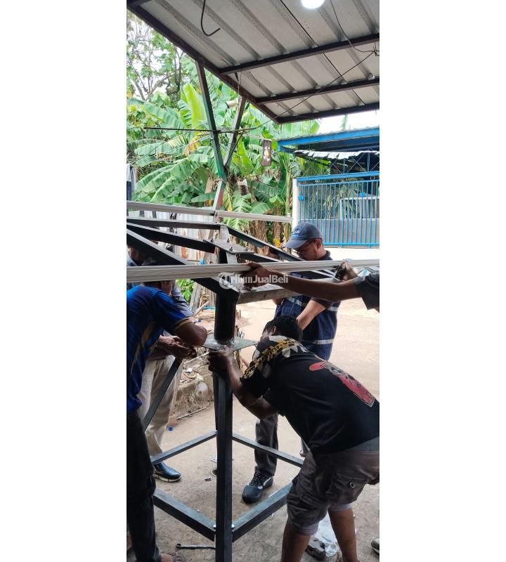 Supplier Tower Dudukan Panel, Terima Custom Order - Bekasi